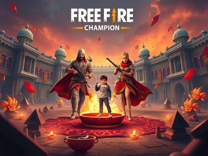 Free Fire Champion Clan Diwali Event
